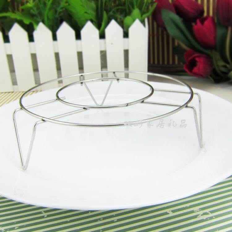 Electric rice cooker steamer 15cm stainless steel boiler cushion short footed heat insulation mat kitchen Supplies pan rack