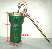 Old cast iron hand pump shake well head water well head shake well pump hand pump