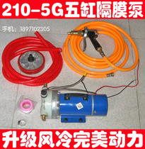 210-5 upgrade 12V24V48V60V high pressure car washing machine self-service car washing pump cleaning spray with air cooling