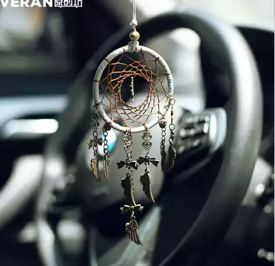 dream catcher Indian Dreamcatcher handmade ornaments birthday gift Car pendant light gray