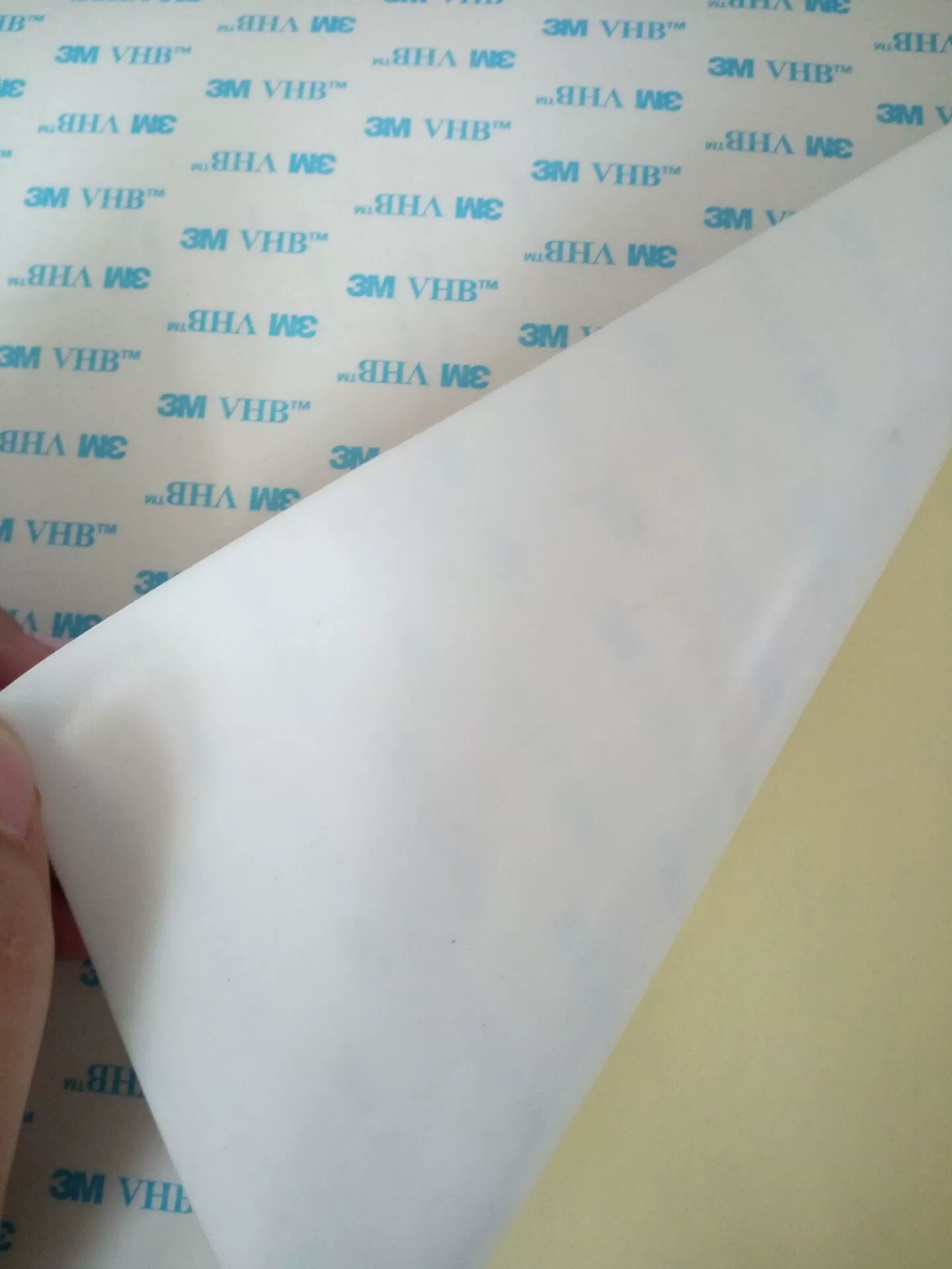 3M5608A-GP phát hành giấy VHB màu xanh in hai mặt băng dính acrylic cắt băng dính - Băng keo