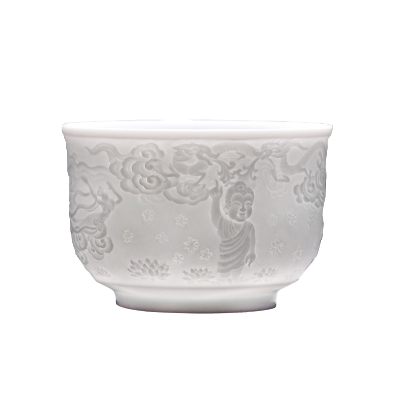 Jingdezhen ceramic its of Confucianism, Buddhism, Taoism master cup single cup tea cups kung fu tea set personal gift cup bowl