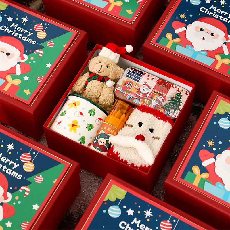 Christmas Gifts Send Girlfriend Children Kindergarten Practical Christmas Gift Boxes Suit Christmas Creative Little Gift-Taobao