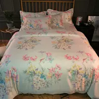 Mùa xuân và mùa hè 100% Tencel satin lụa hai mặt đơn mảnh chăn chăn 1.82.0 giường khỏa thân - Quilt Covers chăn ga gối everon 2020