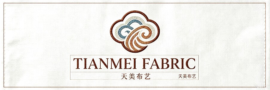 香港天美布艺的LOGO
