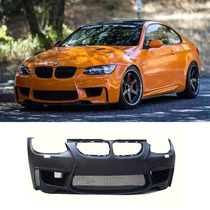 Suitable for BMW E92E93 modified 1M large surround appearance front bumper lightweight carbon fiber front lip chin
