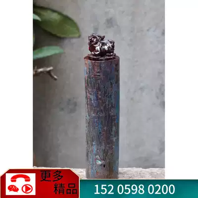 Indian small leaf red sandalwood brave wind water column demolition old material high oil dense all handmade high-end business gifts