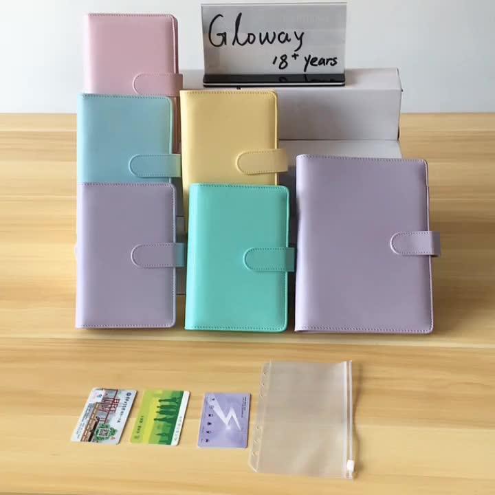 Custom Wholesale A6 Budget Binder Set Cash Envelope Budget System