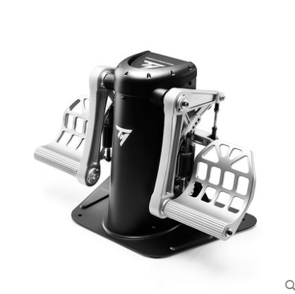 THRUSTMASTER TPR simulates flight metal rudder programmed rudder Hall magnetic induction