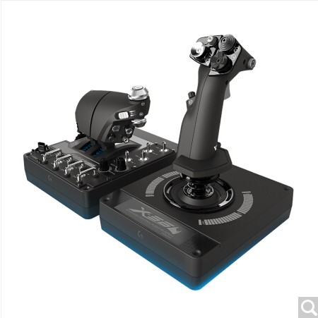 Logitech Logitech Joystick X52 X56 Flight Joystick Wired USB Joystick Controller