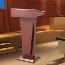 Podium simple and modern welcome desk reception desk shopping guide desk guest desk host desk emcees desk lectern
