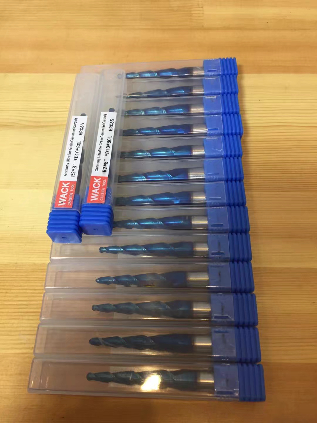 WACK impeller taper milling cutter slope milling cutter taper ball cutter tungsten steel taper milling cutter custom-made inquiry before shooting