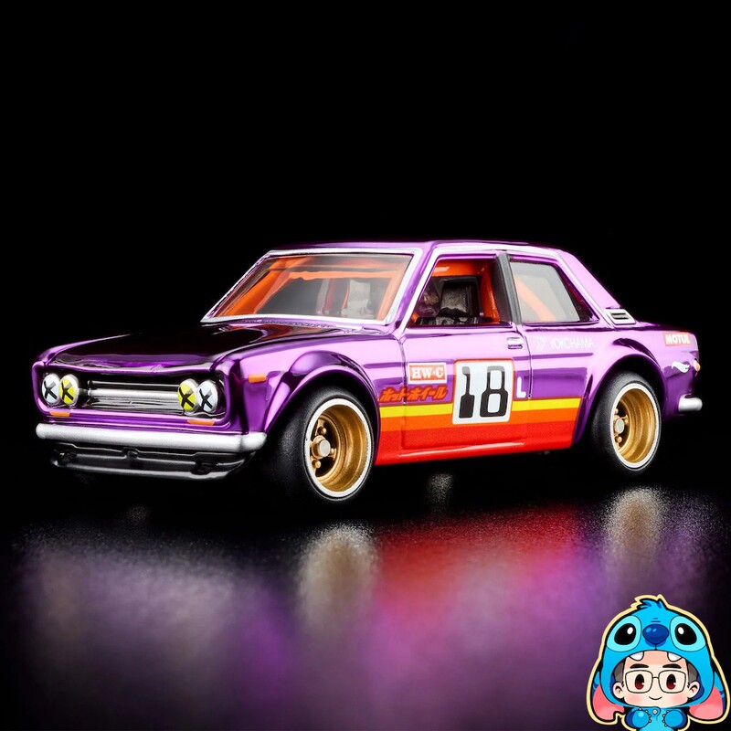 Hot Wheels Rlc 510 Datsun Hotwheels Datsun 510 1:64 Metal Model