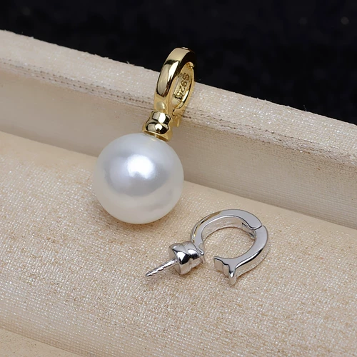 Подвеска из жемчуга, аксессуар ручной работы, аксессуары, серебро 925 пробы