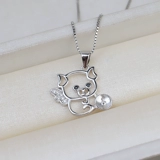 Подвеска из жемчуга, аксессуар, аксессуары, серебро 925 пробы, китайский гороскоп