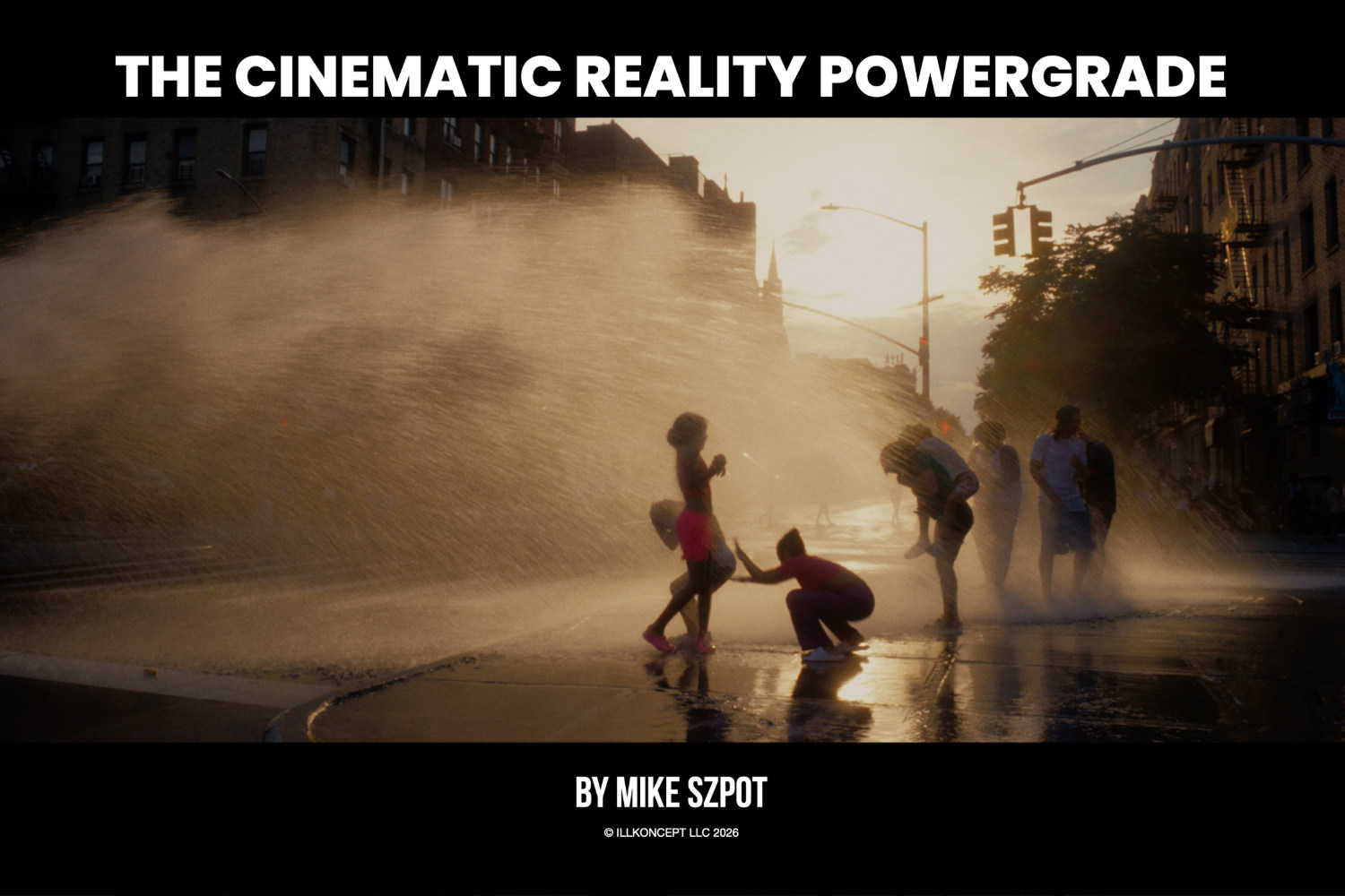 【达芬奇节点】电影感达芬奇调色节点流程 illkoncept- Cinematic Reality Powergrade