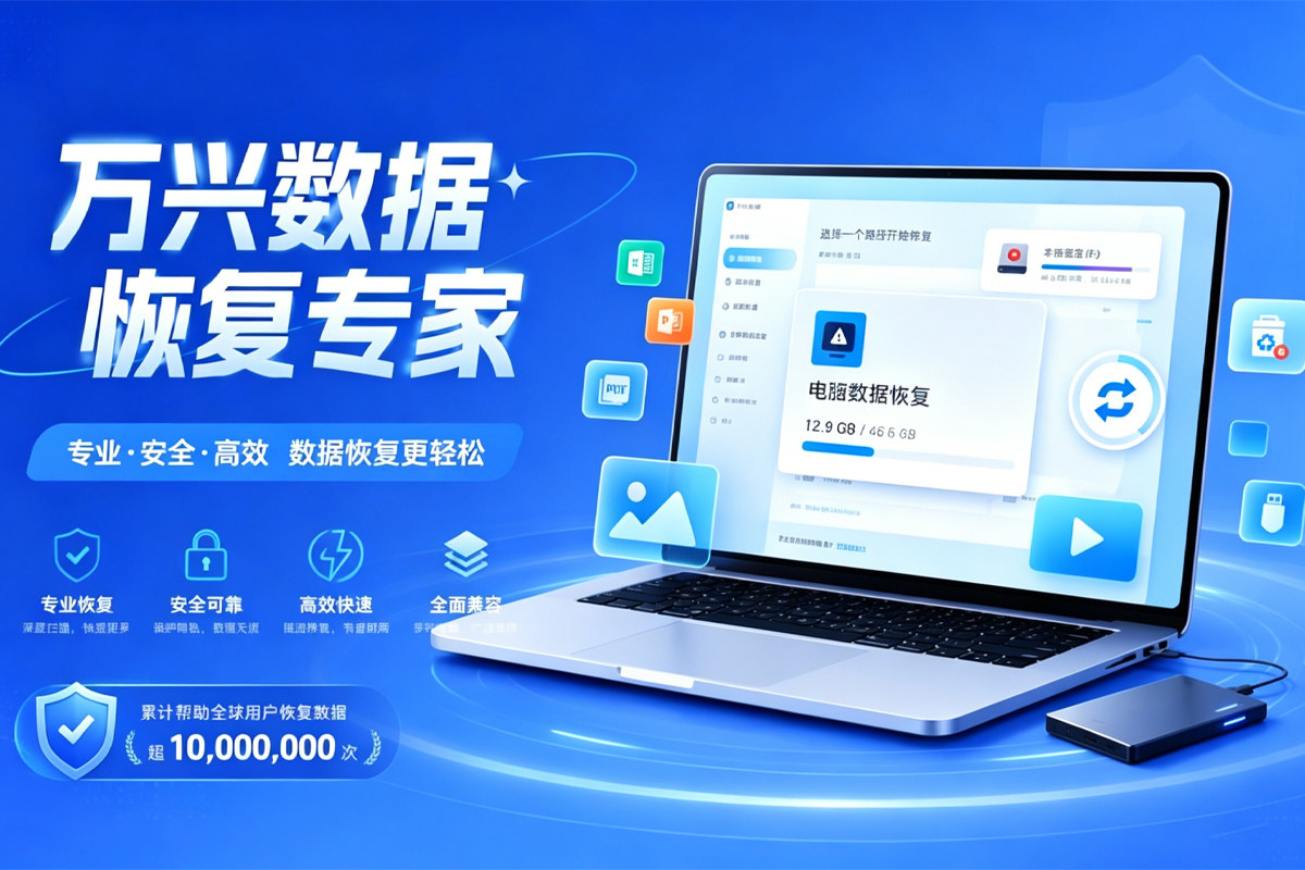 万兴数据恢复软件 Pro v14.0.27.8 Wondershare Recoverit 一键轻松找回丢失文件