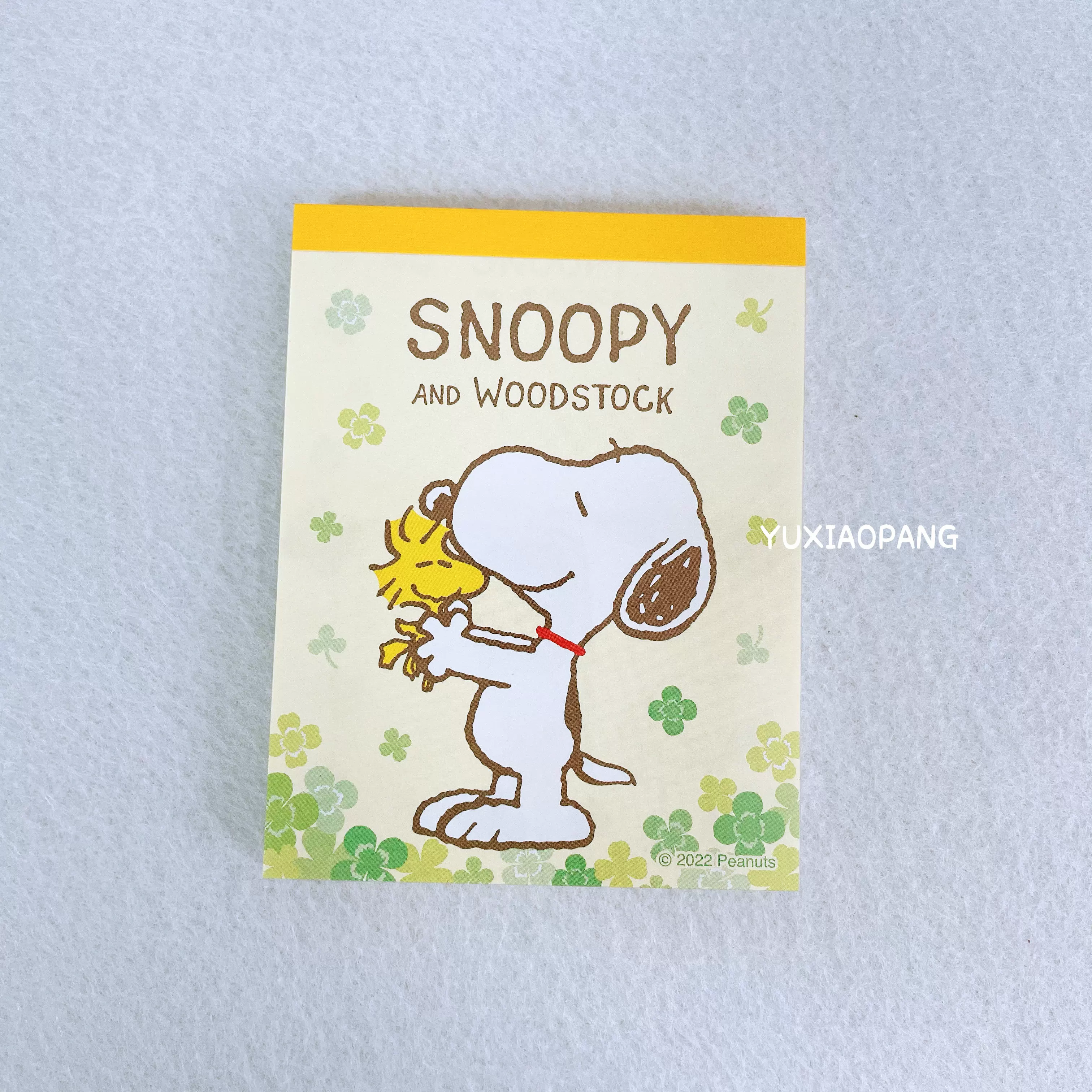 史努比限定 日本制 限量款snoopy卡通人物mini便签本彩页100张