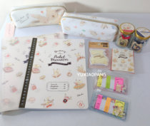 Pikachuibu limited Japanese kamio stationery pen bag folder notepad notes n Post-it notes