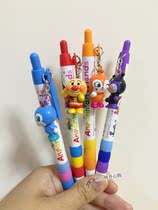 Spot Japan Imported Bread Superman Museum Limited Paragraph Children Cute Press Ball Pen With Character Pendant