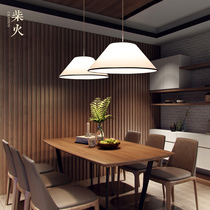 Nordic modern homestay tea restaurant hot pot restaurant personality creative hotel hand-woven pastoral art chandelier