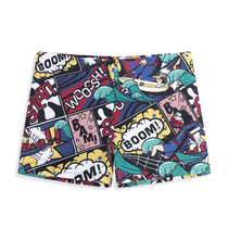 Professional swimming trunks mens anti-embarrassing lined Seaside Beach beach adult swimsuit flat corner Hot Spring Leisure swimming set