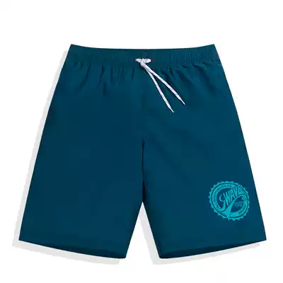 Water beach pants men's seaside holiday shorts trend summer suit quick dry flower shorts loose hot spring pants swimming pants