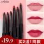 Son môi tự động cho nữ Son môi bền màu không dễ dàng Decolor Matte Matte Son môi Môi Dì Red Bean Sand - Bút chì môi / môi lót son bút chì mamonde màu red pepper