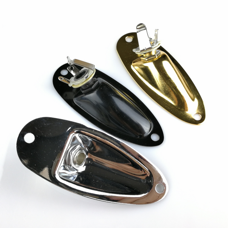 Fanta SQ ST et al Electric Guitar Boat Type Jack Jack Socket Interface Silver Black Gold