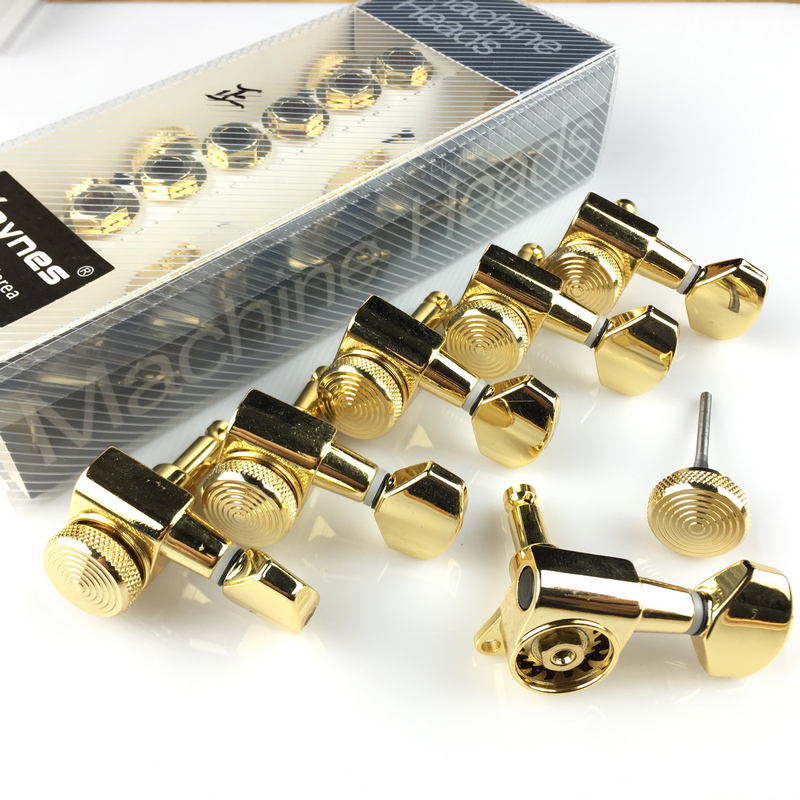 Han - made gold electric guitar self - lock knob knob knob knob knob - lock - lock