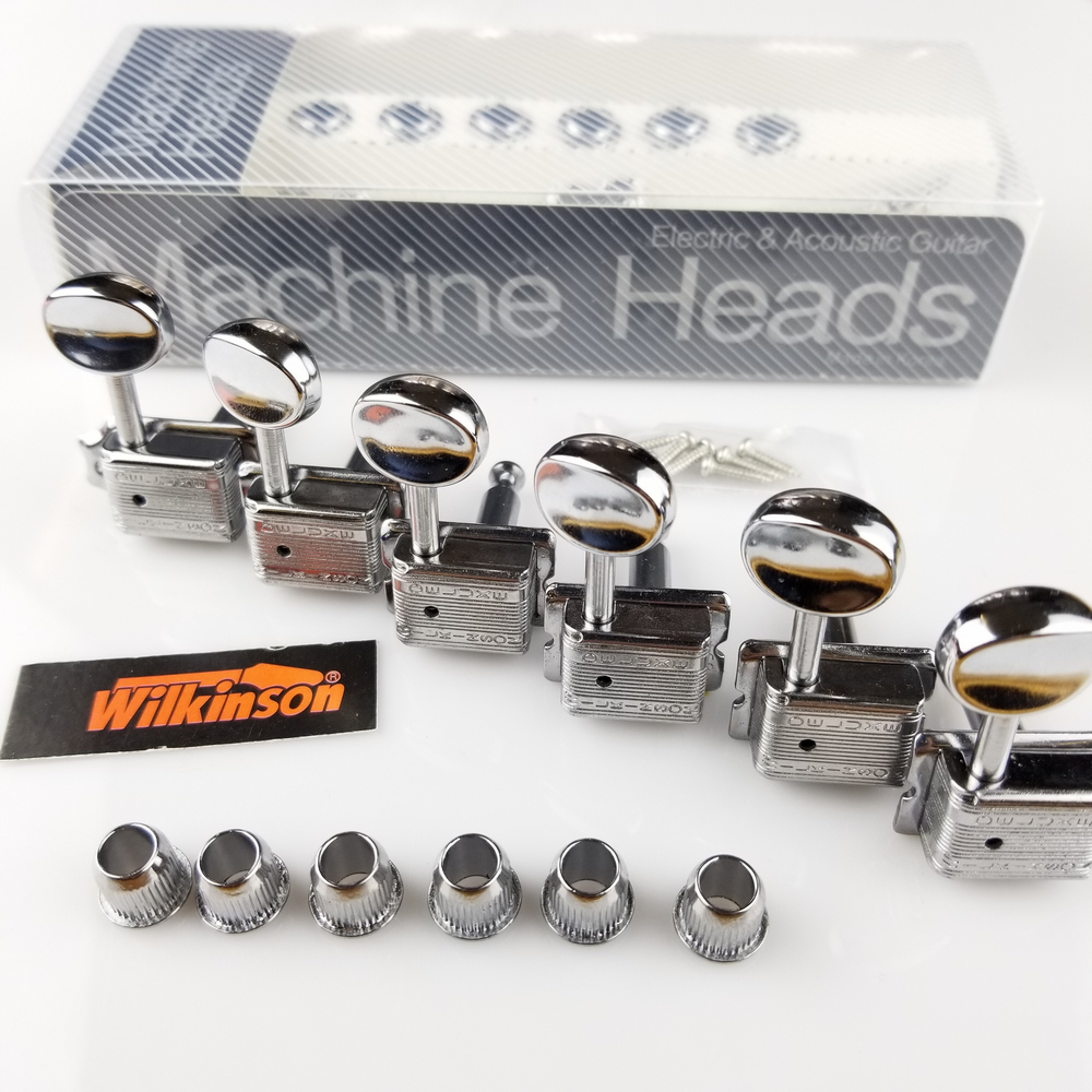 wilkinson Wilkinson vintage electric guitar head button ST TL Silver vintage string button string reel
