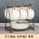 Рисование ручной работы Gold [6 -Piece Set] Черная рама