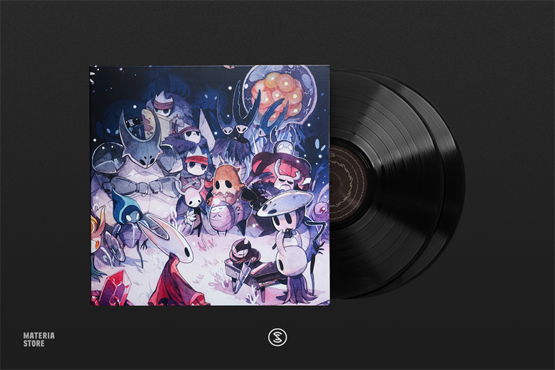 Restocking on the way Materia original game around Hollow Knight Piano Edition vinyl record double-pack