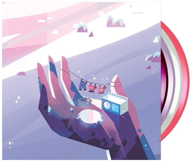 iam8bit Original Factory Video Perimeter Universe Boy Stephen Universe Black Gel Record Four Pieces Of Clothing Supplements