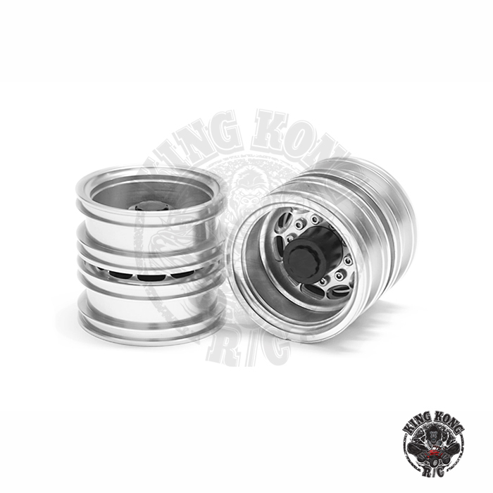 Kkrc Rear Wheel Hub Accessories Model Tire Parts Car Toy Tractor Mud Head Wheel Hub 1 Pair Hot Selling D-T002