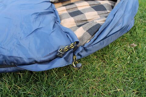 Túi ngủ Infiniti ngoài trời mùa đông dày 4.2kg bông không thấm nước flannel rộng 1,1 mét mỡ lớn túi ngủ madfox
