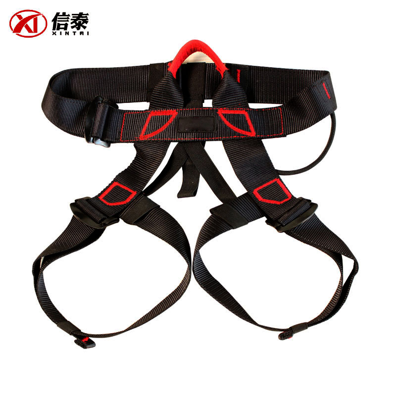 Half seat belt Outdoor climbing Climbing safety belt Sitting high altitude escape safety rope belt Downhill equipment