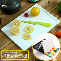 CLS outdoor camping mini portable foldable cutting board self-driving tour car antibacterial anti-mildew cutting fruit cutting board