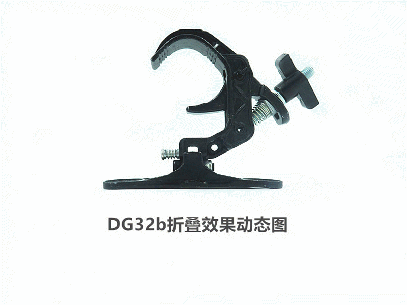 Ánh sáng sân khấu di chuyển đầu đèn móc tháo gỡ gấp treo ánh sáng móc treo thiết bị chiếu sáng sân khấu phụ kiện DG32b đèn led nháy theo nhạc