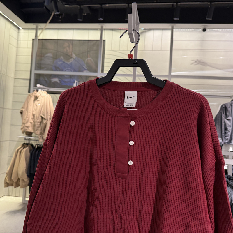 Authentic Nike Women's Cny New Year Red Sweater Half-Zip Pullover Knitwear Hv8466-677 Authentic Nike Women's Cny New Year Red Sweater Half-Zip Pullover Knitwear Hv8466-677