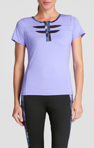 Haitao sports top Tail Stargaze Cap sleeve womens tennis short sleeve