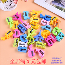 Stationery for primary school students Creative duck various animals Pen sharpener Single hole pen planer Pencil sharpener Pencil sharpener