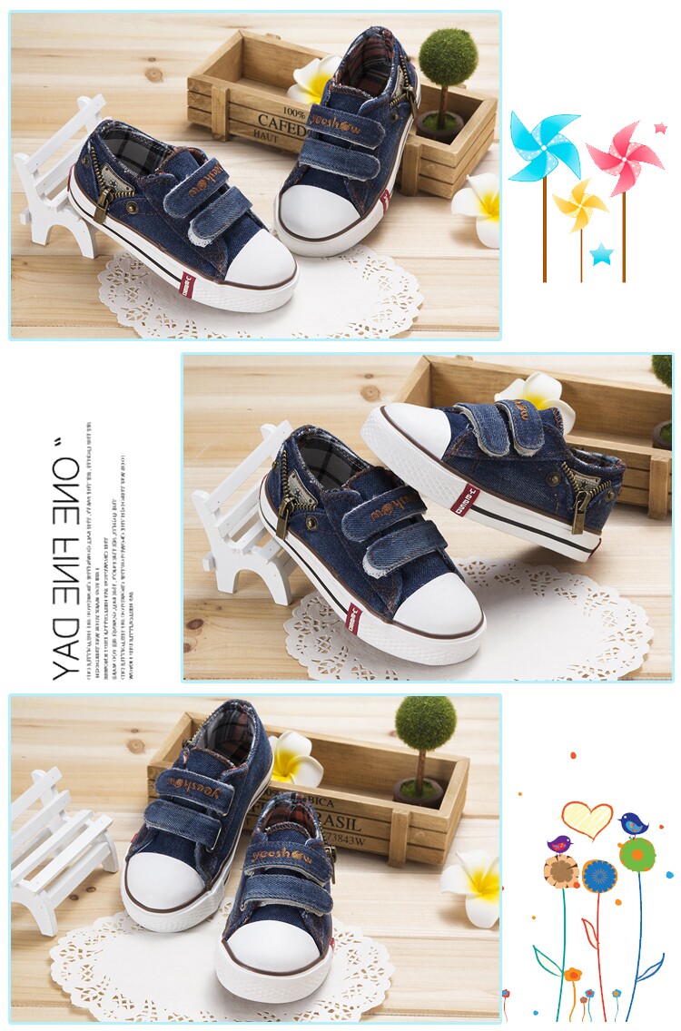 Chaussures enfants en toile pour printemps - Ref 1038411 Image 7