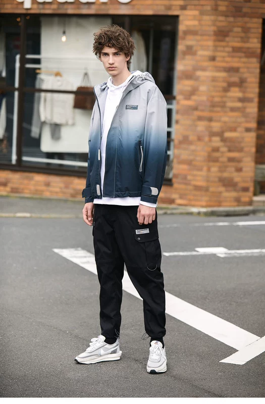 Áo khoác len Lilbetter nam phong cách Hàn Quốc áo choàng hợp thời trang nam quần áo mùa thu 2020 xu hướng áo khoác mới - Cao bồi