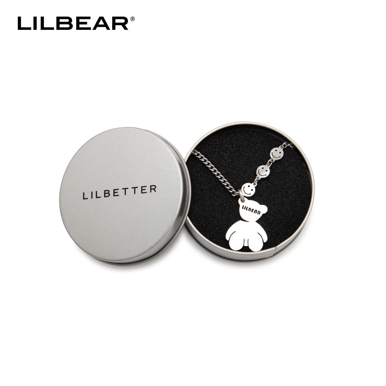 Lilbetter bear light luxury niche necklace Couple pendant Tide brand foreign style men and women's new gift to girlfriend