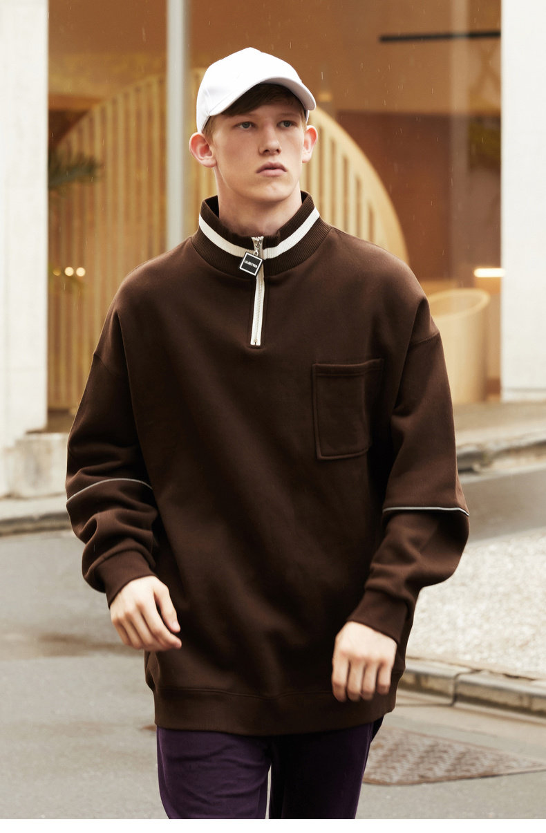 Sweatshirt homme LILBETTER en Coton - Ref 3127554 Image 7