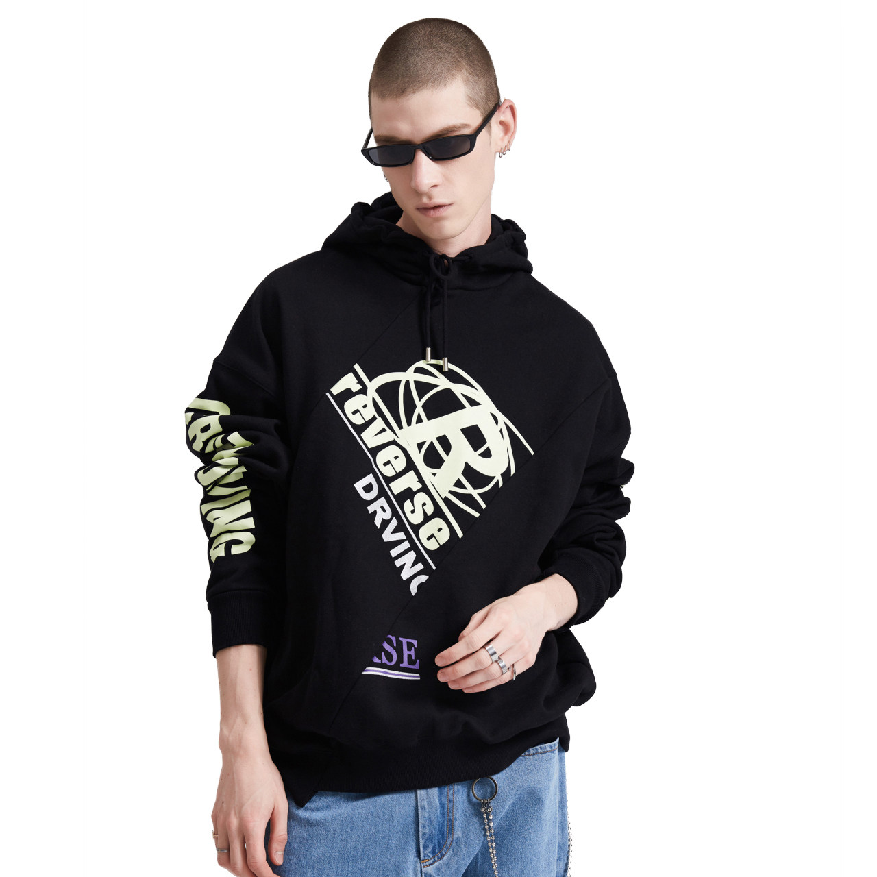 Sweatshirt homme LILBETTER - Ref 3128188 Image 4