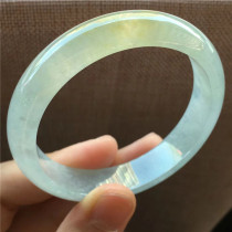 Jian An Jade Myanmar Old Pit A Cargo Ice Species Yellow Fat Circle Jade Bracelet Old Species Penetrable Jade Jade Bracelet