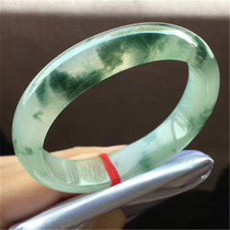 Jian An Jade High Ice Floating Flower Guifei Jade Bracelet Myanmar Natural A Jade Ice Moisturizing Jade Bracelet with Certificate