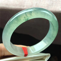 Jian An Jade Myanmar old pit A goods high ice floating flower jade bracelet ice permeable Jade jade ice seed jade bracelet